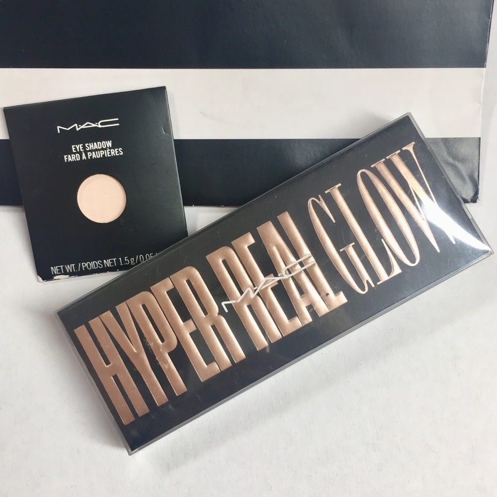 MAC BNIB Hyper Real Palette + Pro Eyeshadow Pan